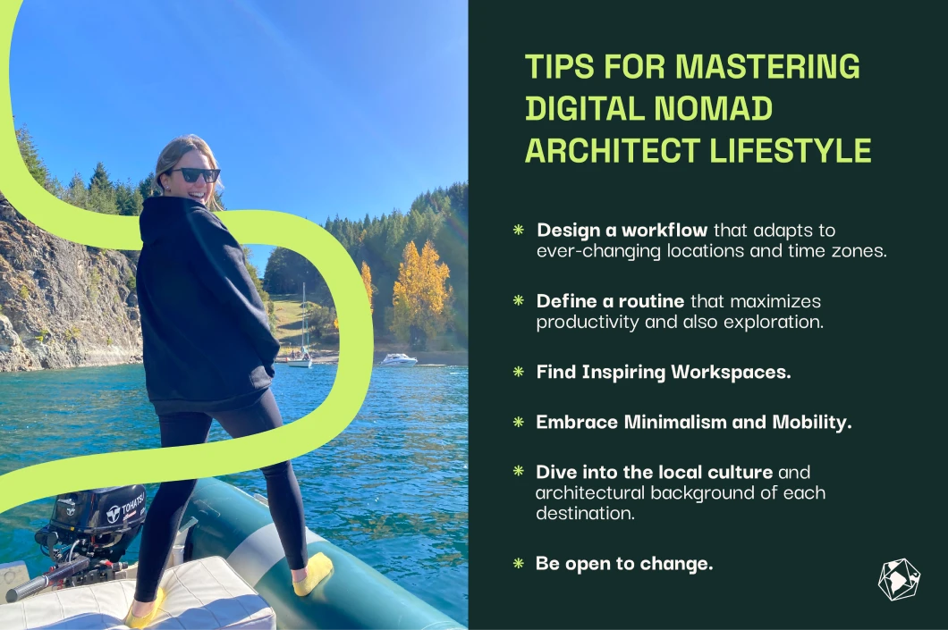 Tipds for digital nomad architect