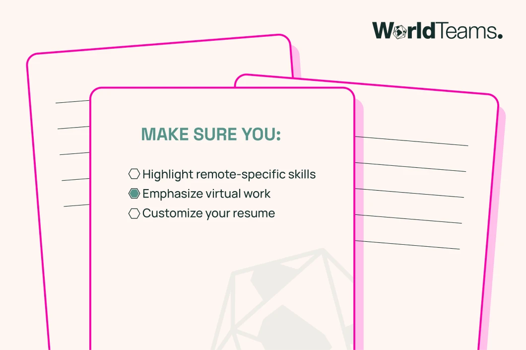 Resume for Remote Opportunities