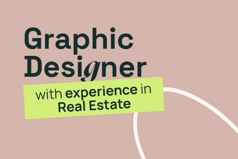 Graphic Designer (with experience in Real Estate)