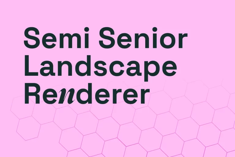 Semi Senior Landscape Renderer