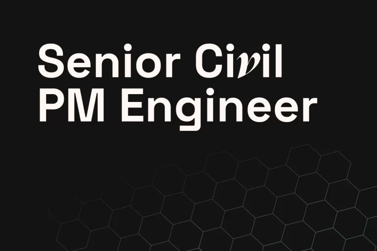 Senior Civil PM Engineer