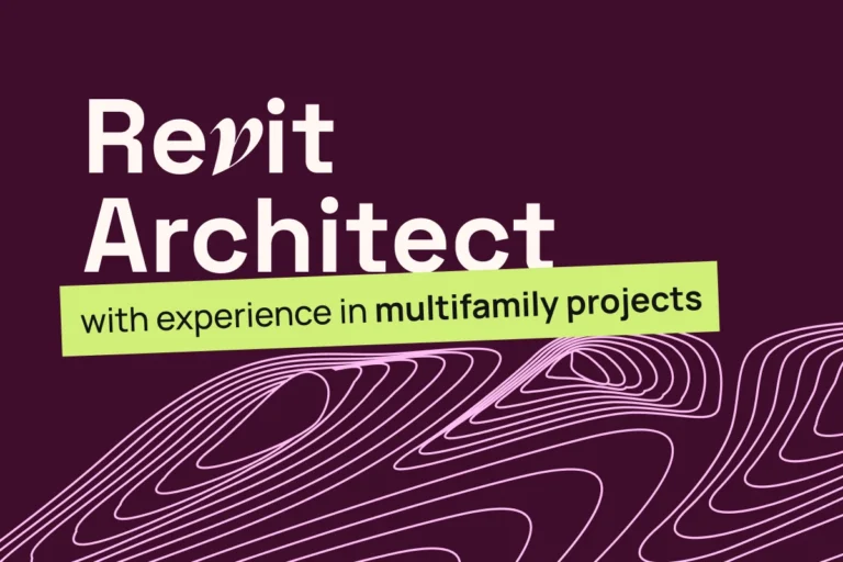 Revit Architect with experience in multifamily projects