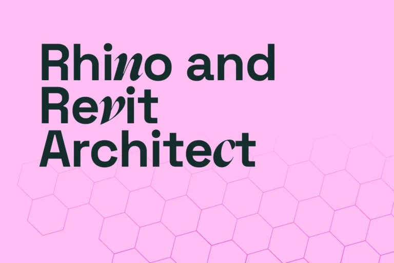 Rhino and Revit Architect