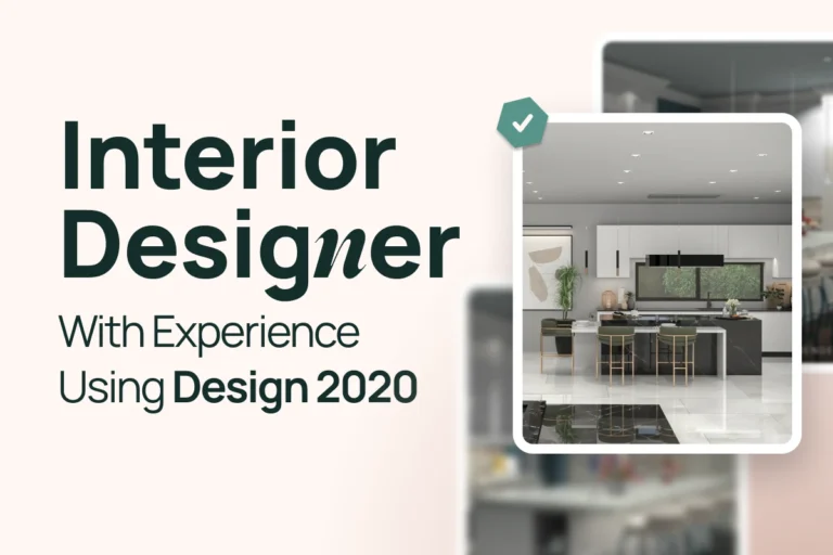 Interior Designer (with 2020 Design Expertise)