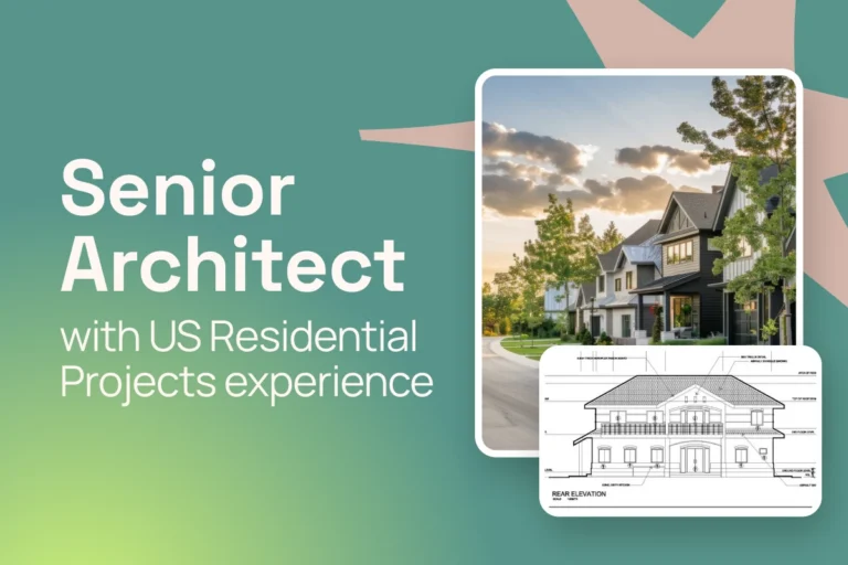 Senior Architect with US Residential Projects experience